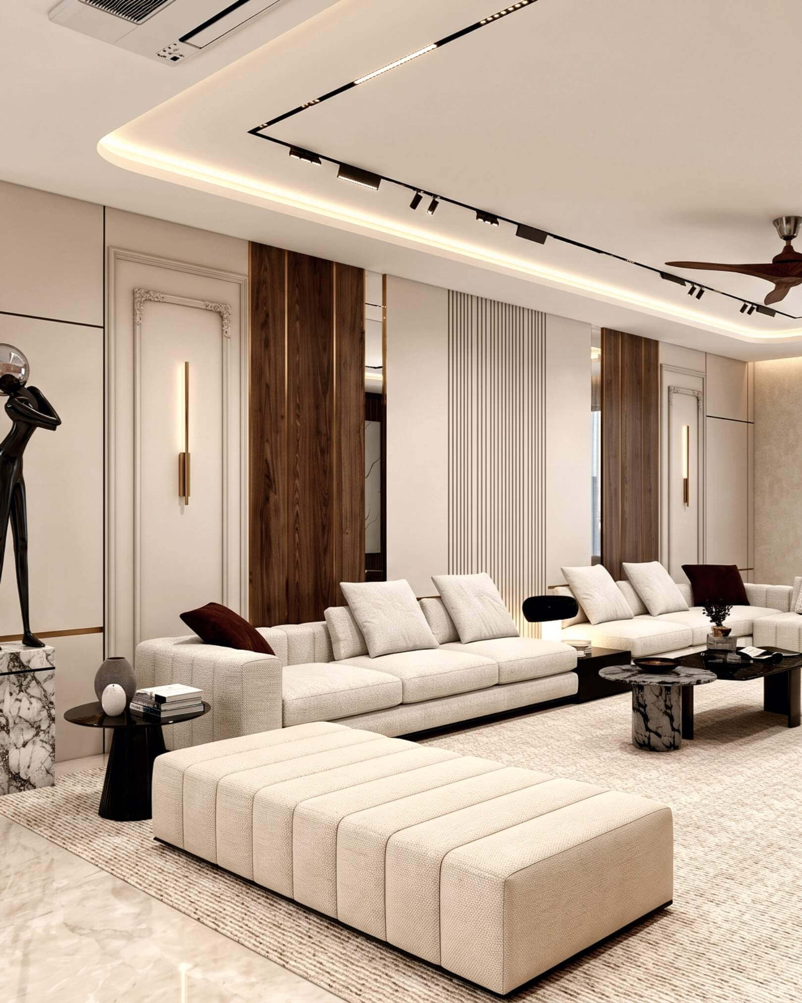 A Room For Conversation — 4 BHK apartment, Hyderabad