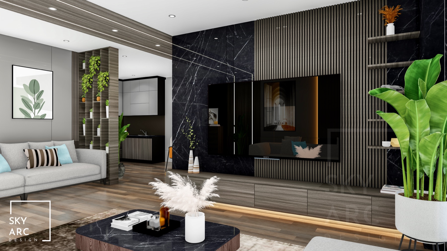 1 BHK Luxury Penthouse
