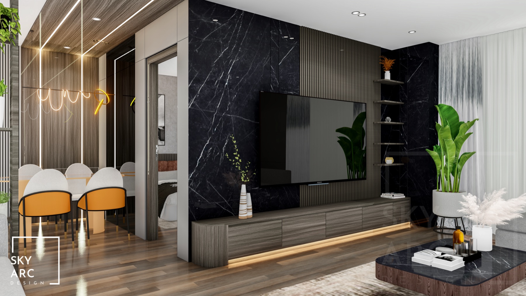 Penthouse Living — Luxury Penthouse
